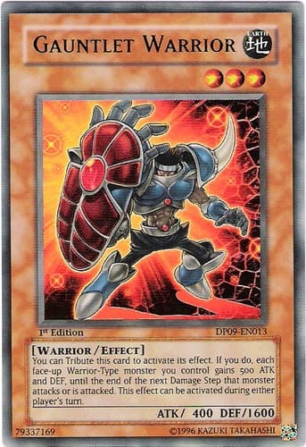 Gauntlet Warrior - DP09-EN013 Ultra Rare Unlimited