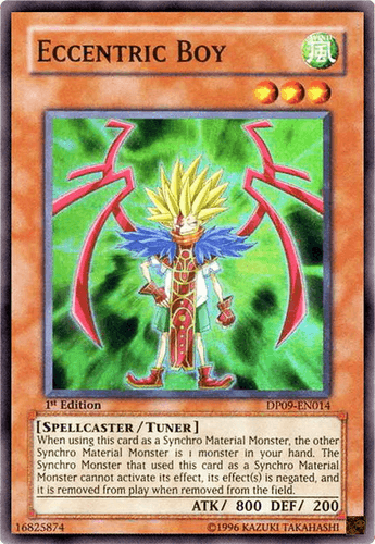 Eccentric Boy - DP09-EN014 Super Rare 1st Edition