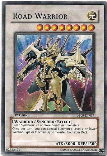 Road Warrior - DP09-EN015 Rare 1st Edition