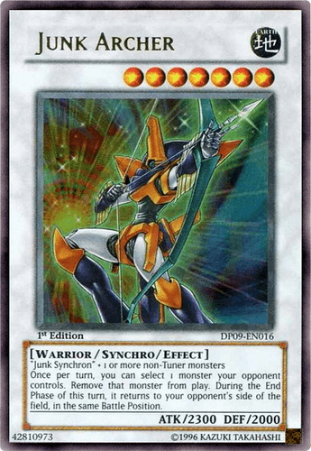 Junk Archer - DP09-EN016 Ultra Rare 1st Edition