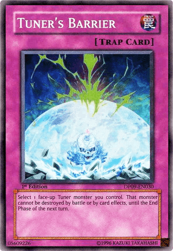 Tuner's Barrier - DP09-EN030 Super Rare 1st Edition