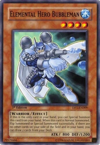 Elemental HERO Bubbleman - DP1-EN009 Common Unlimited