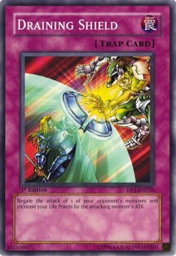 Draining Shield - DP1-EN026 Common 1st Edition