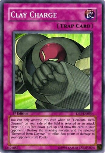 Clay Charge - DP1-EN030 Super Rare Unlimited