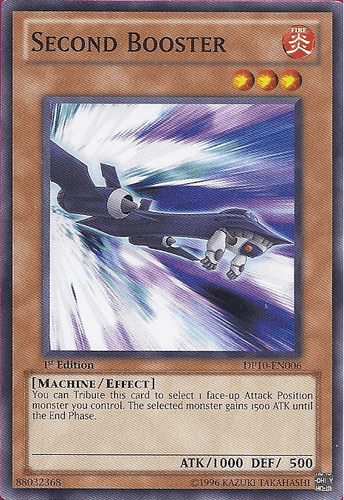 Second Booster - DP10-EN006 Common 1st Edition