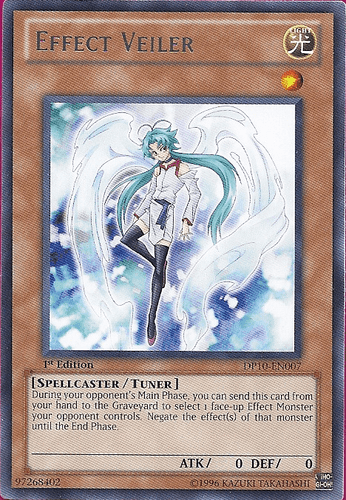 Effect Veiler - DP10-EN007 Rare 1st Edition