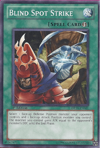Blind Spot Strike - DP10-EN021 Common 1st Edition