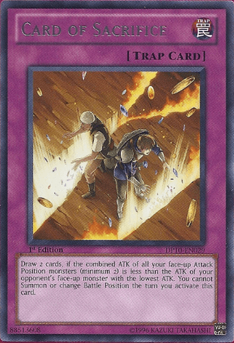Card of Sacrifice - DP10-EN029 Rare Unlimited