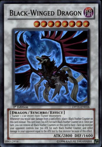 Black-Winged Dragon - DP11-EN016 Super Rare 1st Edition