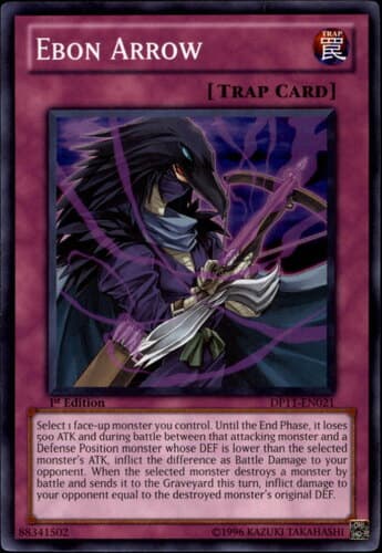 Ebon Arrow - DP11-EN021 Common 1st Edition