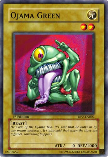 Ojama Green - DP2-EN002 Common 1st Edition