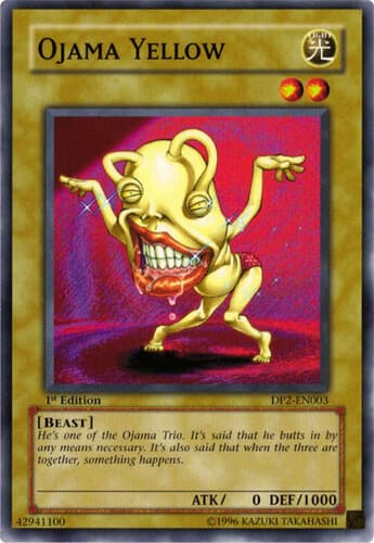 Ojama Yellow - DP2-EN003 Common 1st Edition