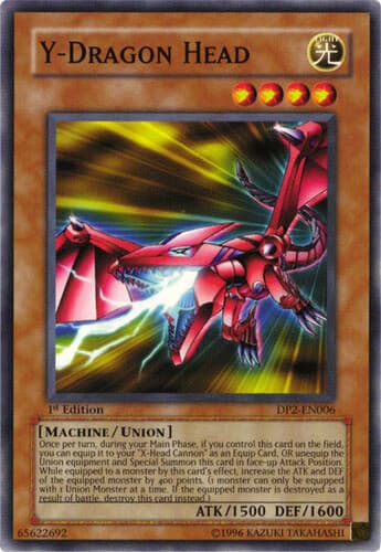 Y-Dragon Head - DP2-EN006 Common 1st Edition