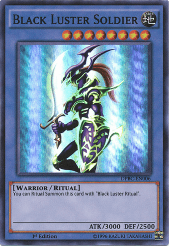 Black Luster Soldier - DPBC-EN006 Super Rare 1st Edition