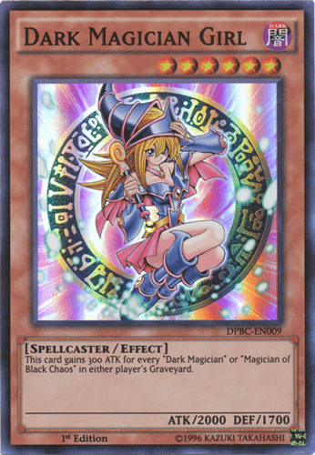 Dark Magician Girl - DPBC-EN009 Super Rare 1st Edition