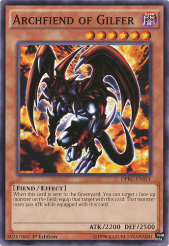 Archfiend of Gilfer - DPBC-EN011 Common 1st Edition