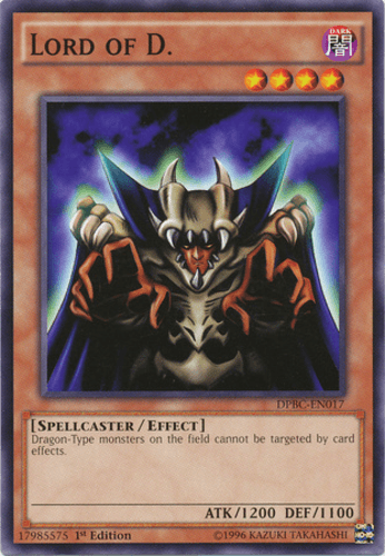 Lord of D. - DPBC-EN017 Common 1st Edition