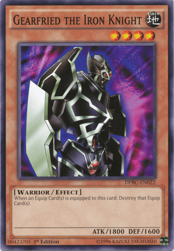 Gearfried the Iron Knight - DPBC-EN022 Common 1st Edition