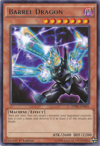 Barrel Dragon - DPBC-EN041 Rare 1st Edition
