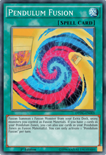 Pendulum Fusion - DPDG-EN005 Super Rare 1st Edition