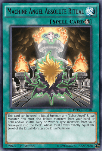 Machine Angel Absolute Ritual - DPDG-EN018 Rare 1st Edition