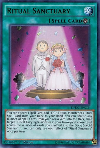 Ritual Sanctuary - DPDG-EN019 Ultra Rare 1st Edition