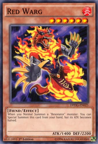 Red Warg - DPDG-EN025 Common 1st Edition