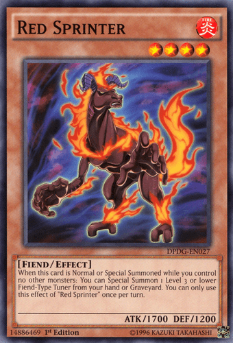 Red Sprinter - DPDG-EN027 Common 1st Edition