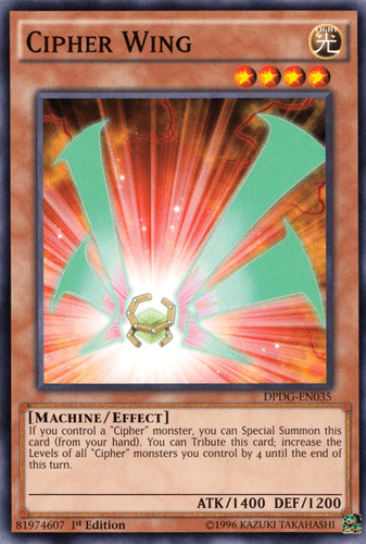 Cipher Wing - DPDG-EN035 Common 1st Edition