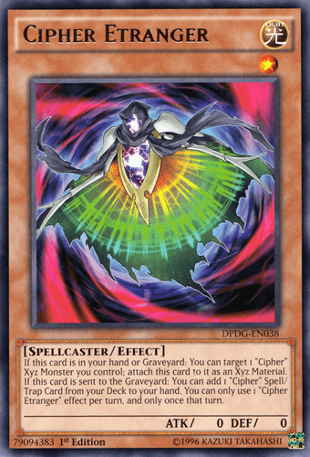 Cipher Etranger - DPDG-EN038 Rare 1st Edition