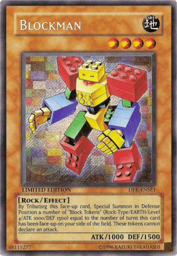 Blockman - DPK-ENSE1 Secret Rare Limited Edition