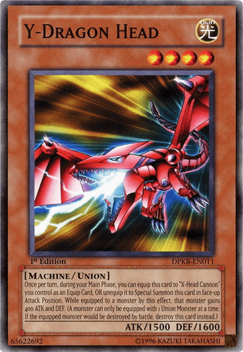 Y-Dragon Head - DPKB-EN011 Common 1st Edition