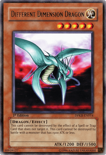 Different Dimension Dragon - DPKB-EN014 Rare Unlimited