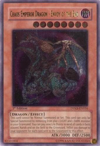 Chaos Emperor Dragon - Envoy of the End - DPKB-EN016 Ultimate Rare Unlimited