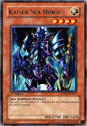 Kaiser Sea Horse - DPKB-EN017 Rare 1st Edition