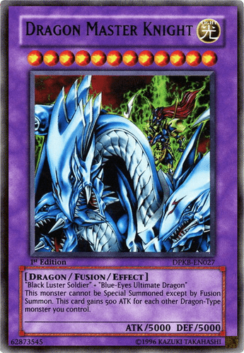 Dragon Master Knight - DPKB-EN027 Ultra Rare 1st Edition