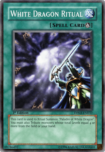 White Dragon Ritual - DPKB-EN032 Common 1st Edition