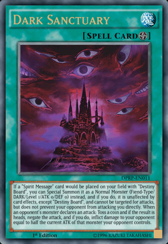 Dark Sanctuary - DPRP-EN011 Ultra Rare 1st Edition