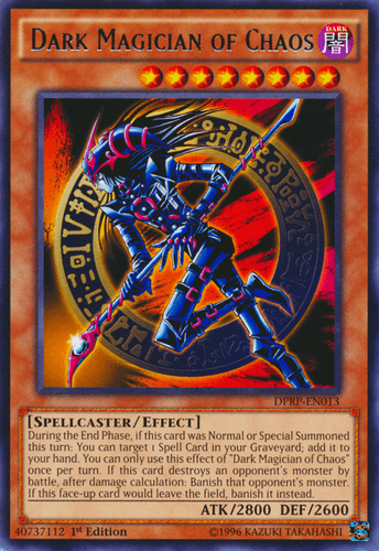 Dark Magician of Chaos - DPRP-EN013 Rare 1st Edition