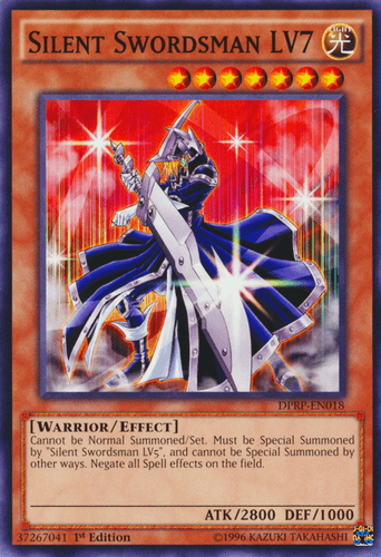 Silent Swordsman LV7 - DPRP-EN018 Common 1st Edition