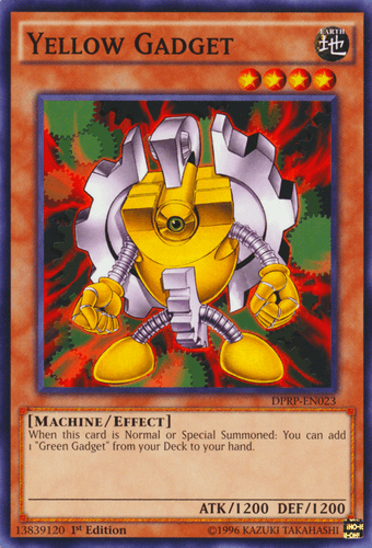 Yellow Gadget - DPRP-EN023 Common 1st Edition