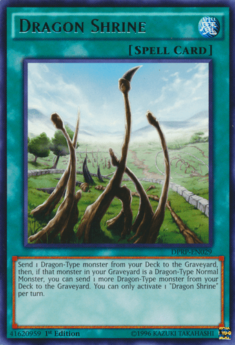 Dragon Shrine - DPRP-EN029 Rare 1st Edition