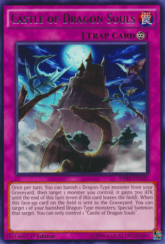 Castle of Dragon Souls - DPRP-EN031 Rare 1st Edition