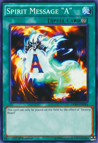 Spirit Message "A" - DPRP-EN044 Common 1st Edition