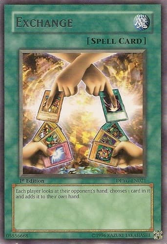 Exchange - DPYG-EN021 Rare 1st Edition