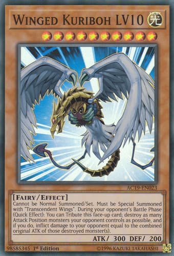 Winged Kuriboh LV10 - DR04-EN005 Ultra Rare Unlimited