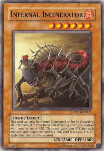 Infernal Incinerator - DR04-EN072 Common Unlimited