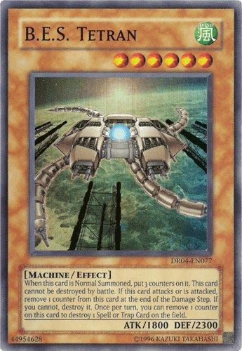 B.E.S. Tetran - DR04-EN077 Super Rare Unlimited