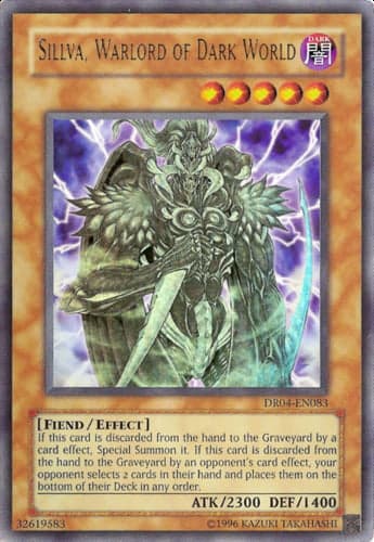 Sillva, Warlord of Dark World - DR04-EN083 Ultra Rare Unlimited