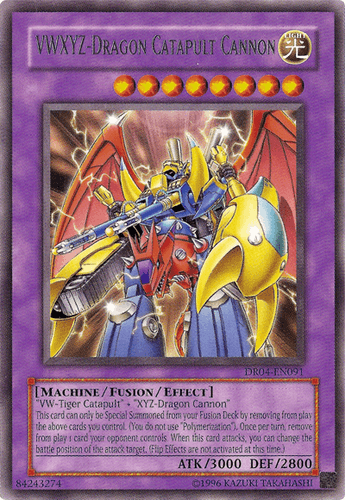 VWXYZ-Dragon Catapult Cannon - DR04-EN091 Rare Unlimited
